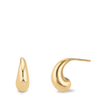 Oorbellen 375/9K geel goud