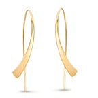 Oorbellen 375/9K geel goud