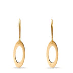 Oorbellen 375/9K geel goud