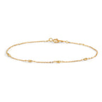Armband 375/9K geel goud 16-18 cm