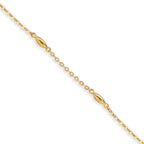 Armband 375/9K geel goud 16-18 cm
