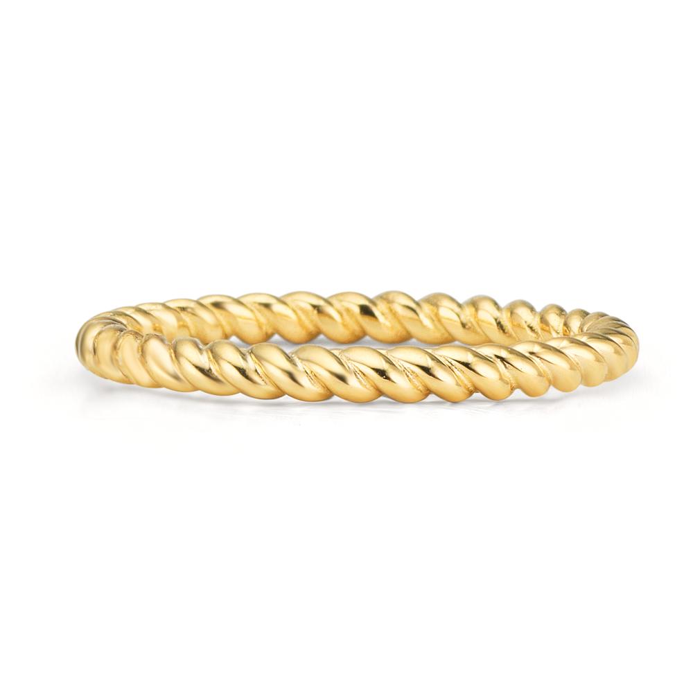 Aanschuifring 375/9K geel goud