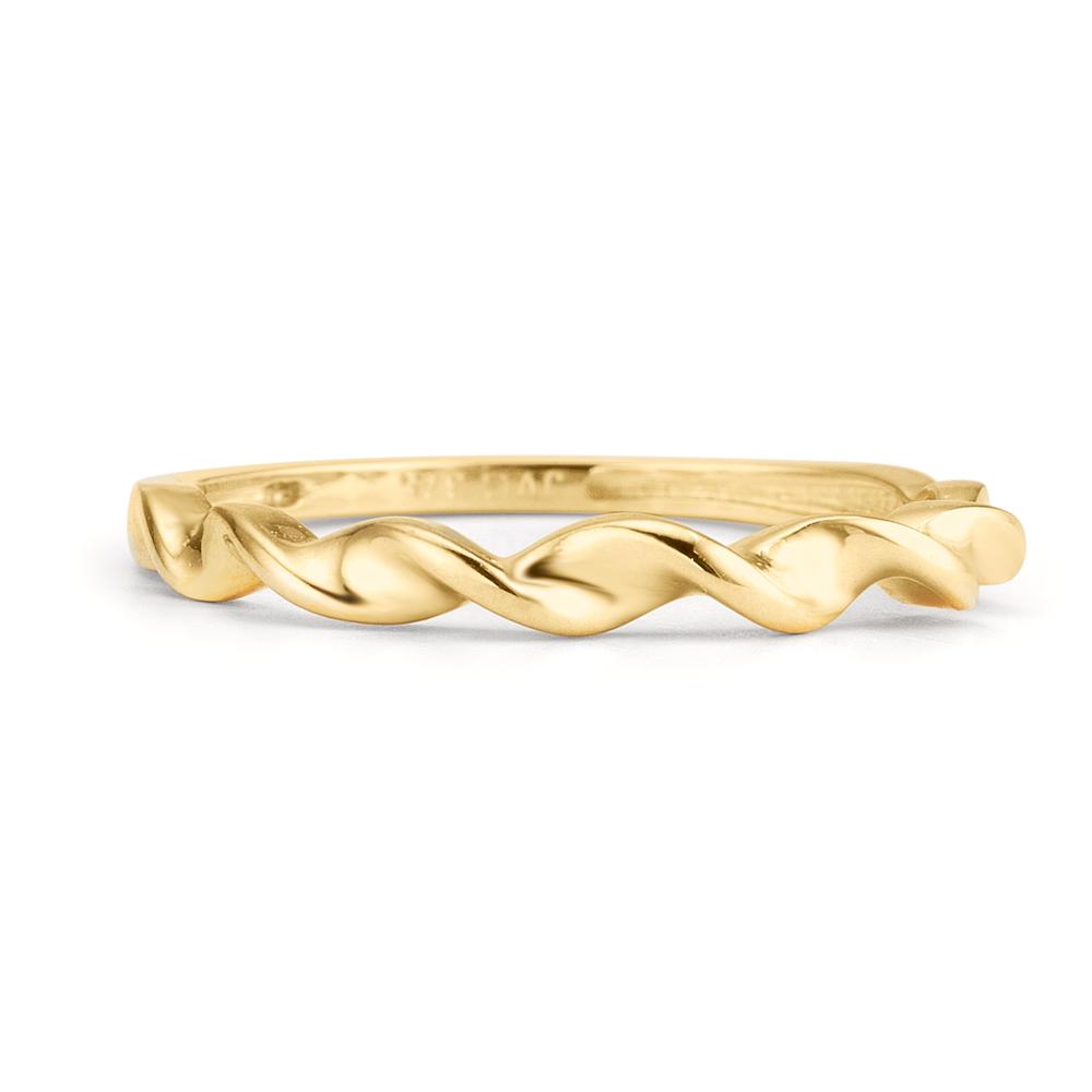 Ring 375/9K geel goud