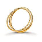 Ring 375/9K geel goud