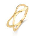 Ring 375/9K geel goud