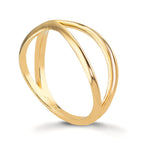 Ring 375/9K geel goud