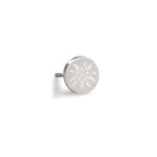 Oorknop 1 stuk Roestvrijstaal Edelweiss Ø8 mm