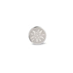 Oorknop 1 stuk Roestvrijstaal Edelweiss Ø8 mm