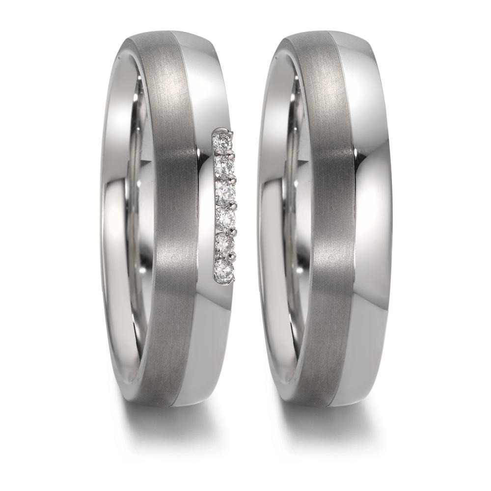 Partnerring Roestvrijstaal, Titanium