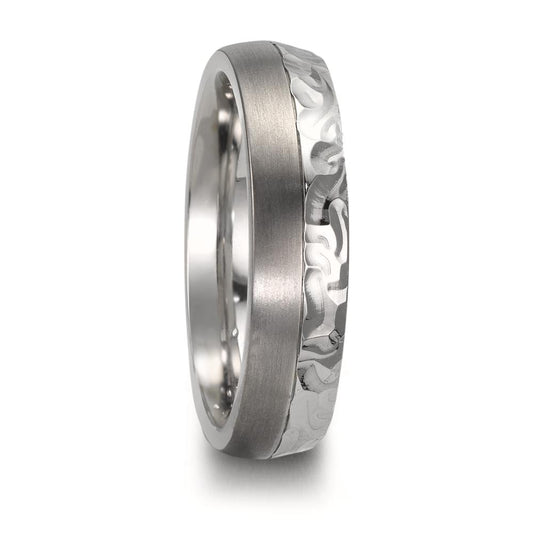 Partnerring Roestvrijstaal, Titanium