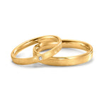 Partnerring 750/18K geel goud