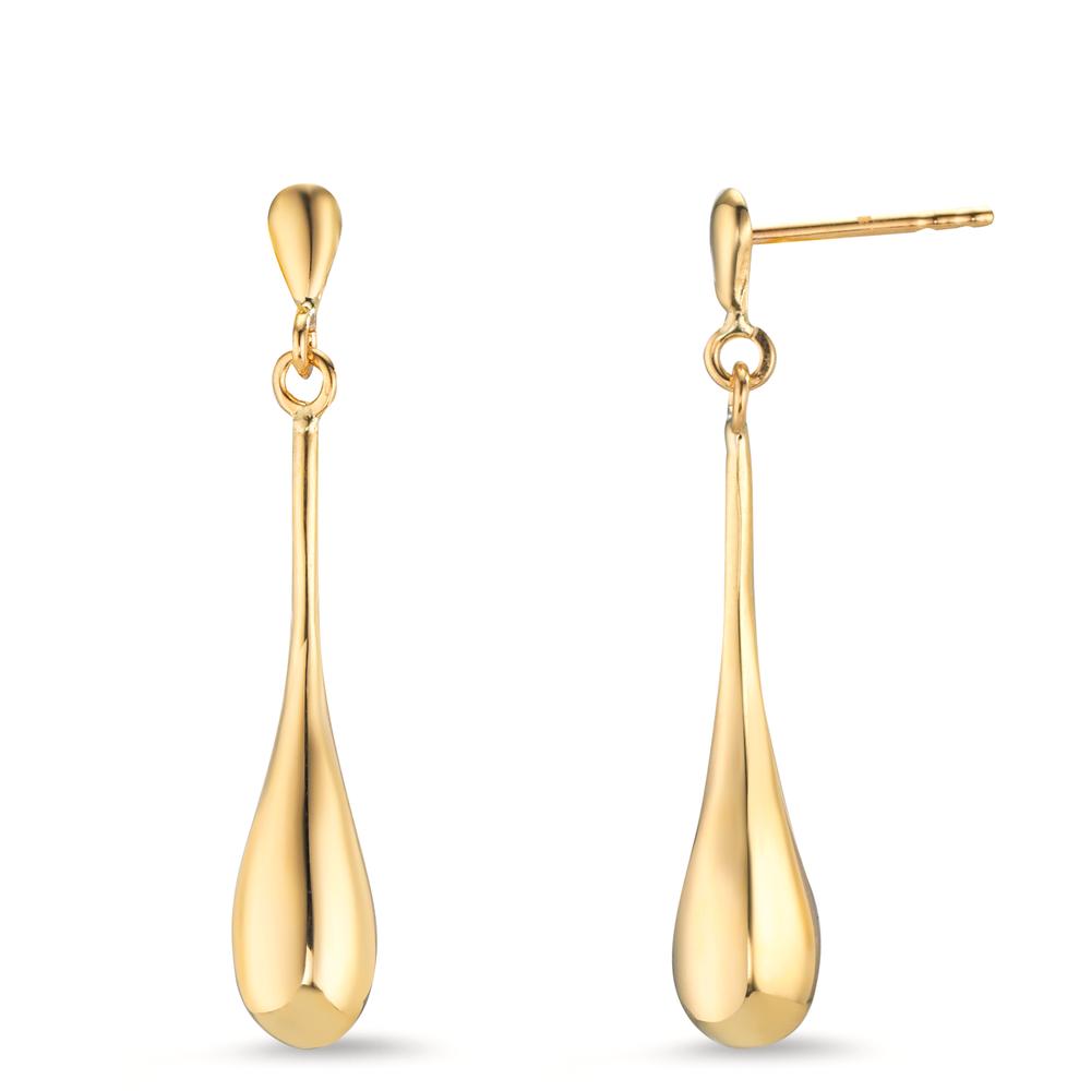 Oorbellen 375/9K geel goud