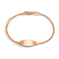 Graveer armband 750/18K rood goud 12-14 cm