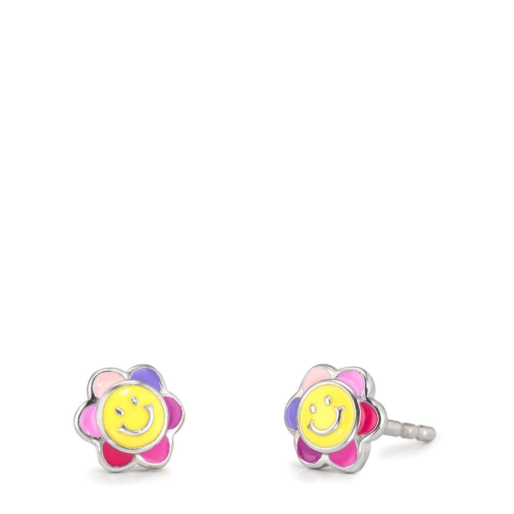 Oorknoppen Zilver Gerhodineerd Ø6 mm