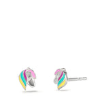 Oorknoppen Zilver Gerhodineerd Paard