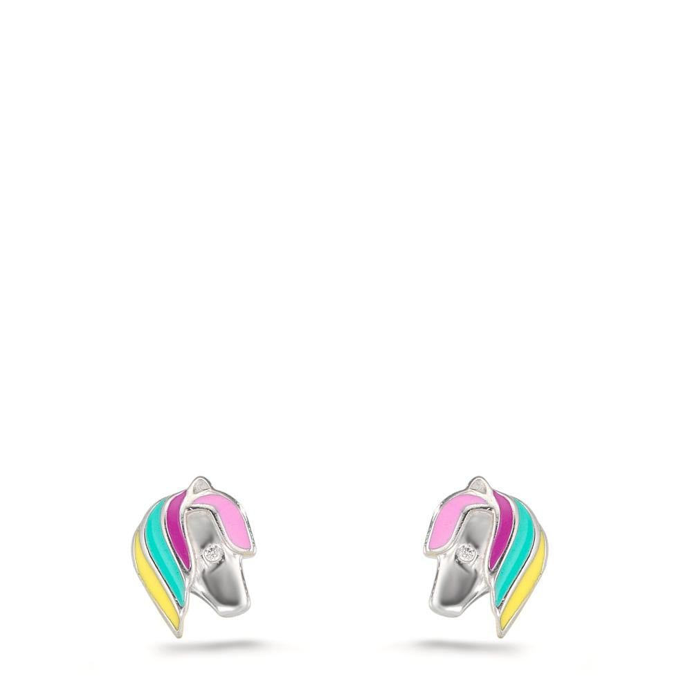 Oorknoppen Zilver Gerhodineerd Paard