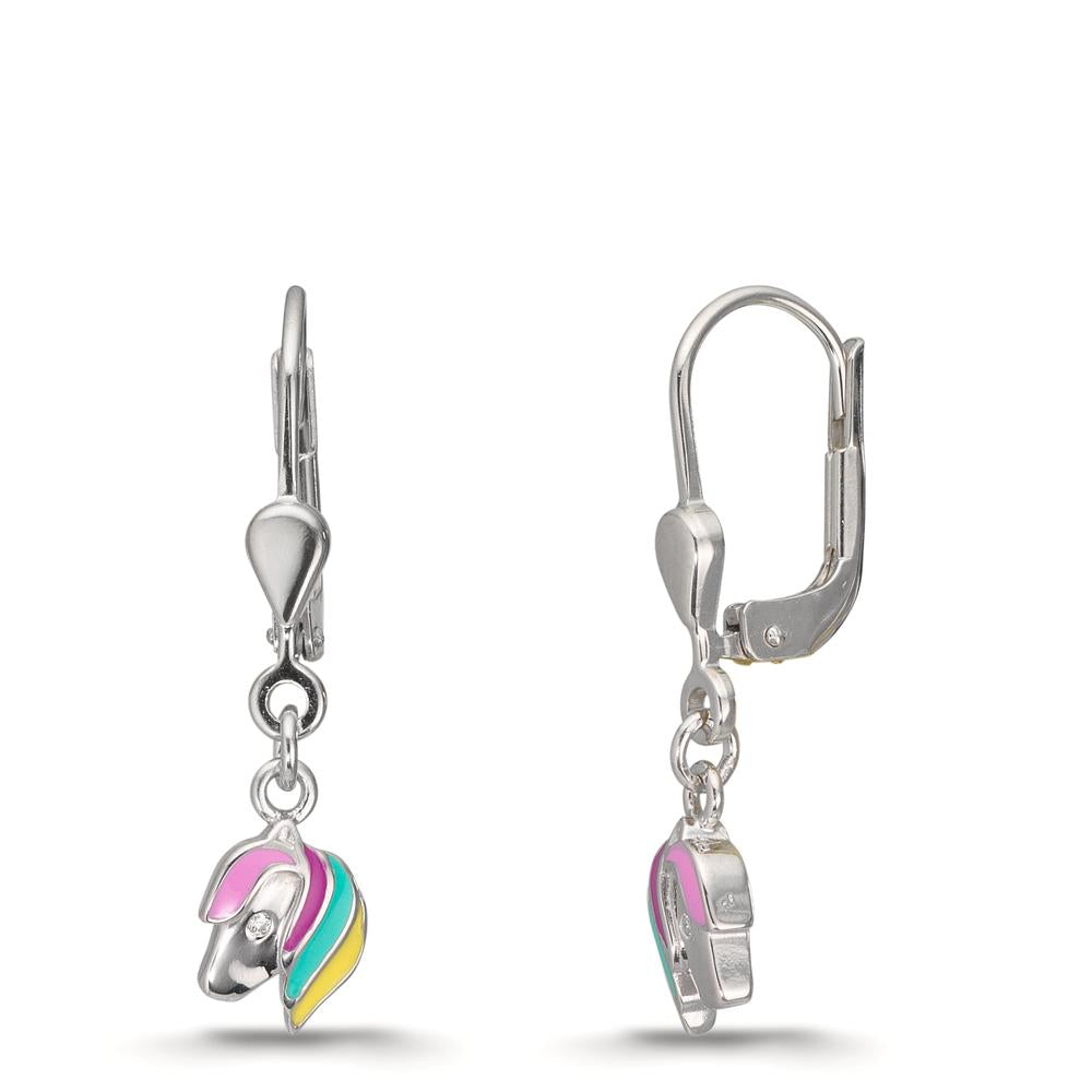 Oorbellen Zilver Gerhodineerd Paard