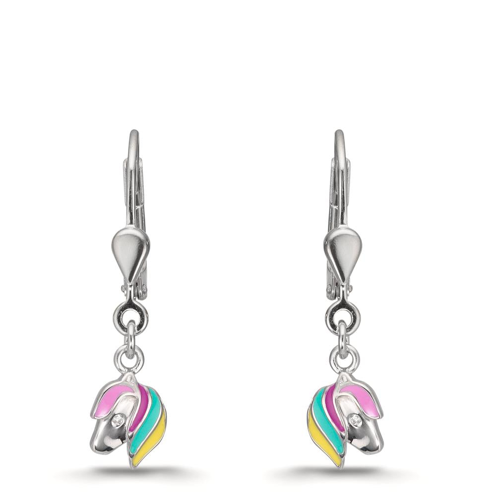 Oorbellen Zilver Gerhodineerd Paard