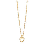 Collier 375/9K geel goud Hart 38-42 cm