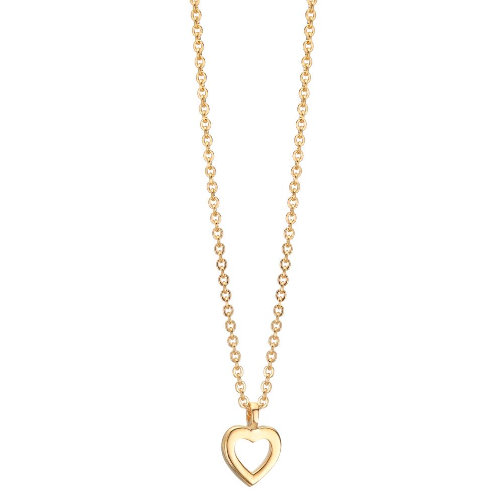 Collier 375/9K geel goud Hart 38-42 cm