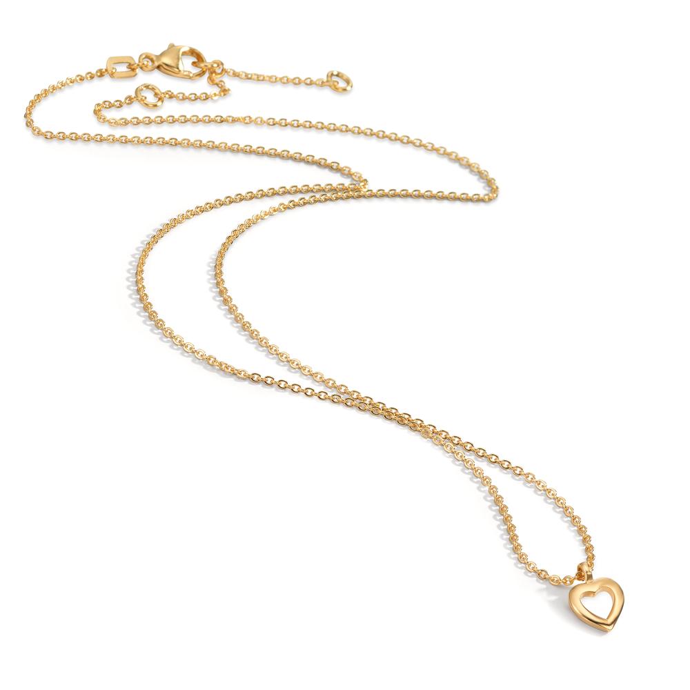 Collier 375/9K geel goud Hart 38-42 cm