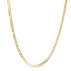 Collier 375/9K geel goud 50 cm