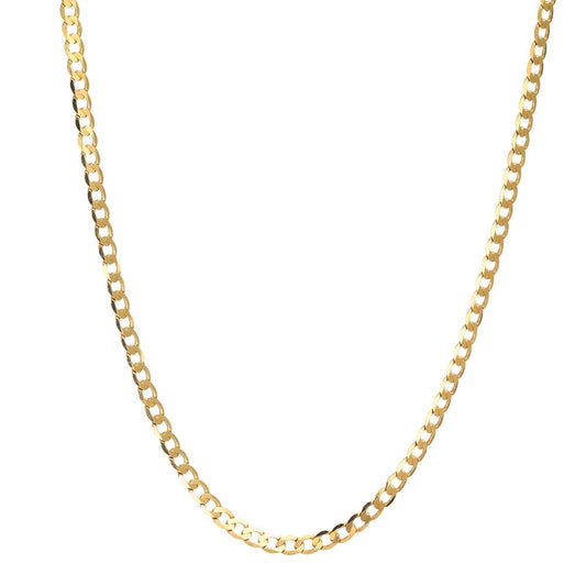 Collier 375/9K geel goud 60 cm