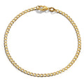 Armband 375/9K geel goud