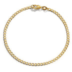 Armband 375/9K geel goud