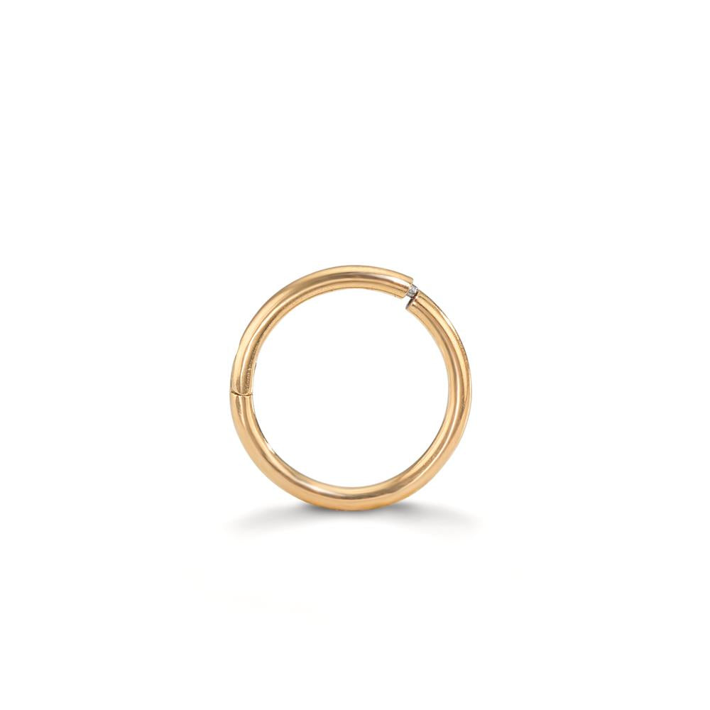 Piercing Chirurgisch staal Geel IP-gecoat Ø10 mm