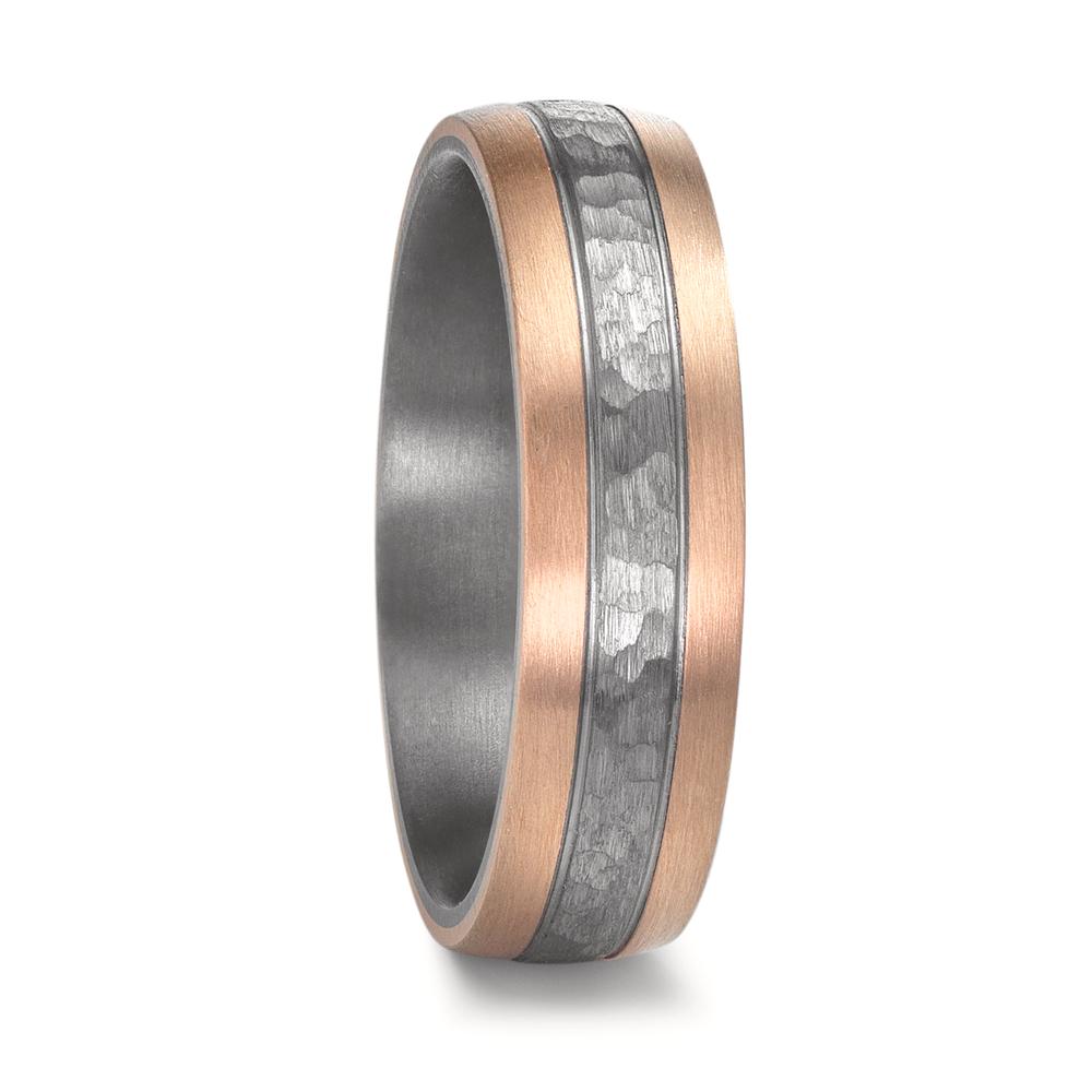 Partnerring 999 Tantaal, 585/14K roségoud