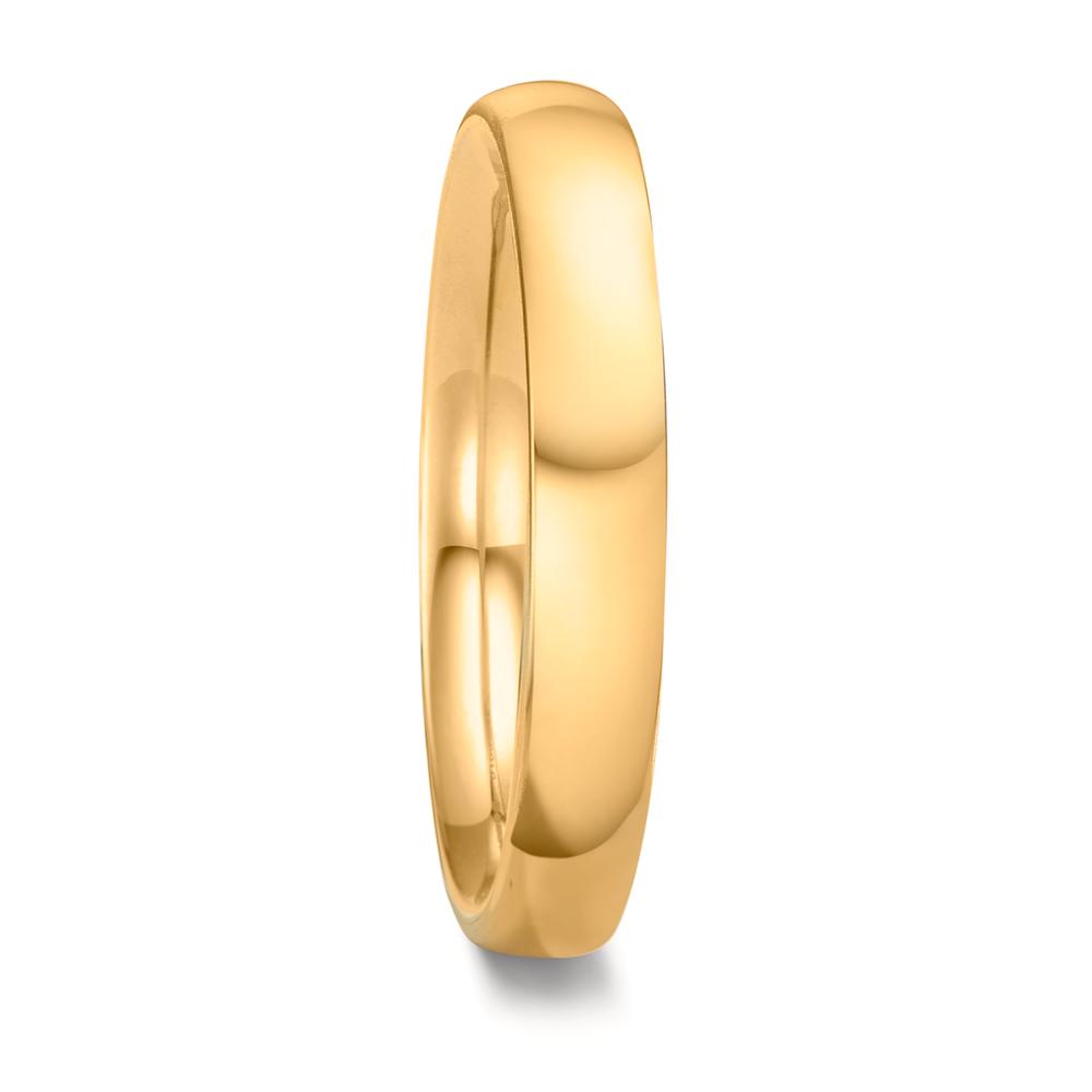 Partnerring 750/18K geel goud