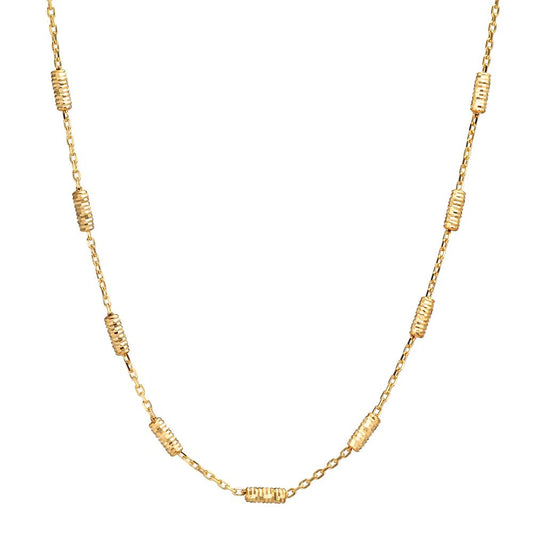 Collier 750/18K geel goud 42-45 cm