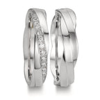 Partnerring 750/18K witgoud