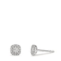 Oorknoppen 750/18K witgoud Diamant 0.18 ct, w-si Ø5 mm