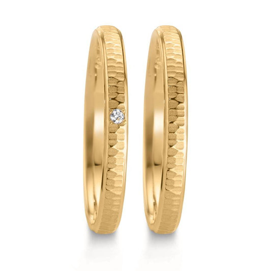 Partnerring 750/18K geel goud