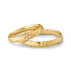 Partnerring 750/18K geel goud