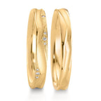 Partnerring 750/18K geel goud