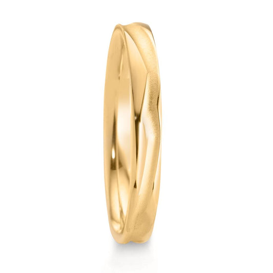 Partnerring 750/18K geel goud