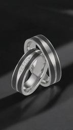 Partnerring 950 Platina, Carbon