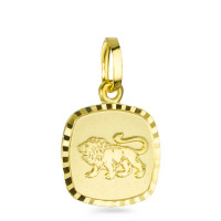 Hanger 375/9 krt geel goud Sterrenbeeld Leeuw