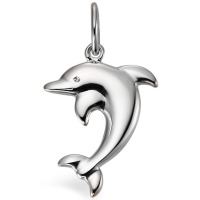 Hanger Zilver Dolfijn